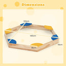 Wooden Sandbox and Planter Box with 6 Seats product image 5