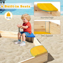 Wooden Sandbox and Planter Box with 6 Seats product image 8
