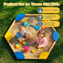 Wooden Sandbox and Planter Box with 6 Seats product image 9