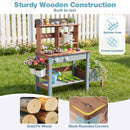 Outdoor Wooden Mud Kitchen with Running Water Faucet product image 9