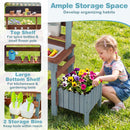 Outdoor Wooden Mud Kitchen with Running Water Faucet product image 10