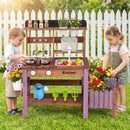 Outdoor Wooden Mud Kitchen with Running Water Faucet product image 11