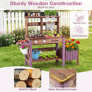 Outdoor Wooden Mud Kitchen with Running Water Faucet product image 19