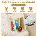 Kids Toy Storage Organizer, Bus-shaped Children Cabinet – product image 6