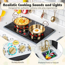 Wooden Kids Play Kitchen with Lights and Sounds product image 6