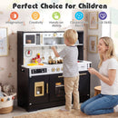 Wooden Kids Play Kitchen with Lights and Sounds product image 12