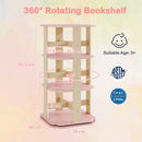 360° Spinning 3-Tier Kids Book Shelf Tower with 12 Sectors – product image 9