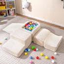 5-Piece Corduroy Soft Play Set with Ball Pit product image 1