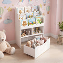 Kids Bookshelf, 5-Tier Wooden Children Bookcase & Toy Storage Organizer – product image 4