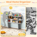 Elephant Kids Bookshelf, 3-Tier Toddler Bookcase for Toy Storage – product image 5