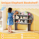 Elephant Kids Bookshelf, 3-Tier Toddler Bookcase for Toy Storage – product image 6