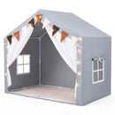 Indoor Kids Play Tent with Mat, Flags & Star Lights product image 3