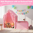 Kids Play Tent with Playpen, Mat and Star Lights product image 5