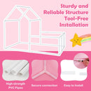 Kids Play Tent with Playpen, Mat and Star Lights product image 9