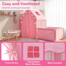 Kids Play Tent with Playpen, Mat and Star Lights product image 10