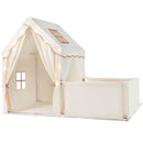 Kids Play Tent with Playpen, Mat and Star Lights product image 11