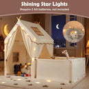 Kids Play Tent with Playpen, Mat and Star Lights product image 16