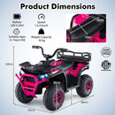 24V Kids Ride-On ATV with LED Lights and Suspension product image 4