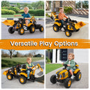 4-in-1 Kids' Ride-On Tractor 12V with Trailer and Adjustable Seat - product detail 10