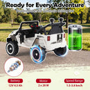 12V Kids' Ride-On Truck with Remote Control 3 Speeds and LED Lights - Black - product detail 8