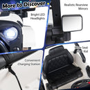 12V Kids' Ride-On Truck with Remote Control 3 Speeds and LED Lights - Black - product detail 10