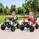 12V Kids' Ride-On Truck with Remote Control 3 Speeds and LED Lights - Red - product detail 1