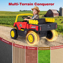 12V Kids' Ride-On Car with Dual 50W Motors and Remote Control for Kids - Red - product detail 10