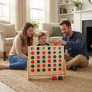 Wooden 4-in-a-Row Family Game Set product image 1