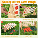 Wooden 4-in-a-Row Family Game Set product image 8