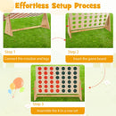 Wooden 4-in-a-Row Family Game Set product image 9
