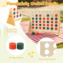 Wooden 4-in-a-Row Family Game Set product image 11