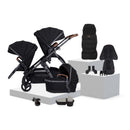 Wave 3 Licorice Single-to-Double Pram & Accessory Bundle — image 1