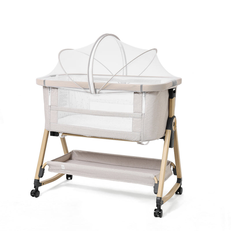 Rever Bebe Dream On Me Air Bassinet Co Sleeper Sand Beige