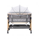 Rever Bebe Dream On Me Bassinet Co Sleeper V2  Charcoal Grey