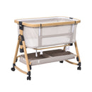 Rever Bebe Dream On Me Air Bassinet Co Sleeper Sand Beige V2