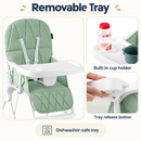 Baby Direct Compact Fold High Chair with Adjustable Tray — product view 26