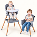 Baby Direct Convertible Wooden High Chair with Storage — product view 13