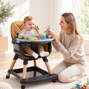 Baby Direct Convertible Wooden High Chair with Storage — product view 1