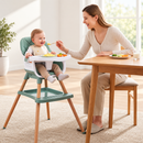 Baby Direct Convertible Wooden High Chair with Storage — product view 22