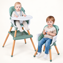 Baby Direct Convertible Wooden High Chair with Storage — product view 23