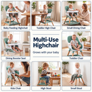 Baby Direct Convertible Wooden High Chair with Storage — product view 27