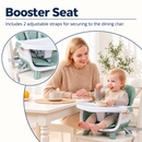 Baby Direct Convertible Wooden High Chair with Storage — product view 30