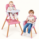 Baby Direct Convertible Wooden High Chair with Storage — product view 33