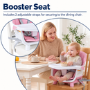 Baby Direct Convertible Wooden High Chair with Storage — product view 40