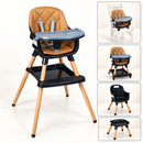 Baby Direct Convertible Wooden High Chair with Storage — product view 6