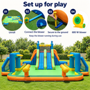 Baby Direct Twin-Slide Inflatable Water Play Park — product view 10