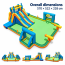 Baby Direct Twin-Slide Inflatable Water Play Park — product view 3