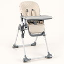 Baby Direct Adjustable Folding High Chair with Removable Tray — Beige, gallery image 5