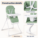 Baby Direct Compact Fold High Chair with Adjustable Tray, gallery image 29