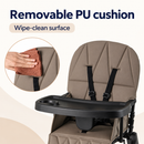 Baby Direct Compact Fold High Chair with Adjustable Tray, gallery image 38